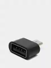 Белый переходник (адаптер) USB (мама) на Micro USB (папа)