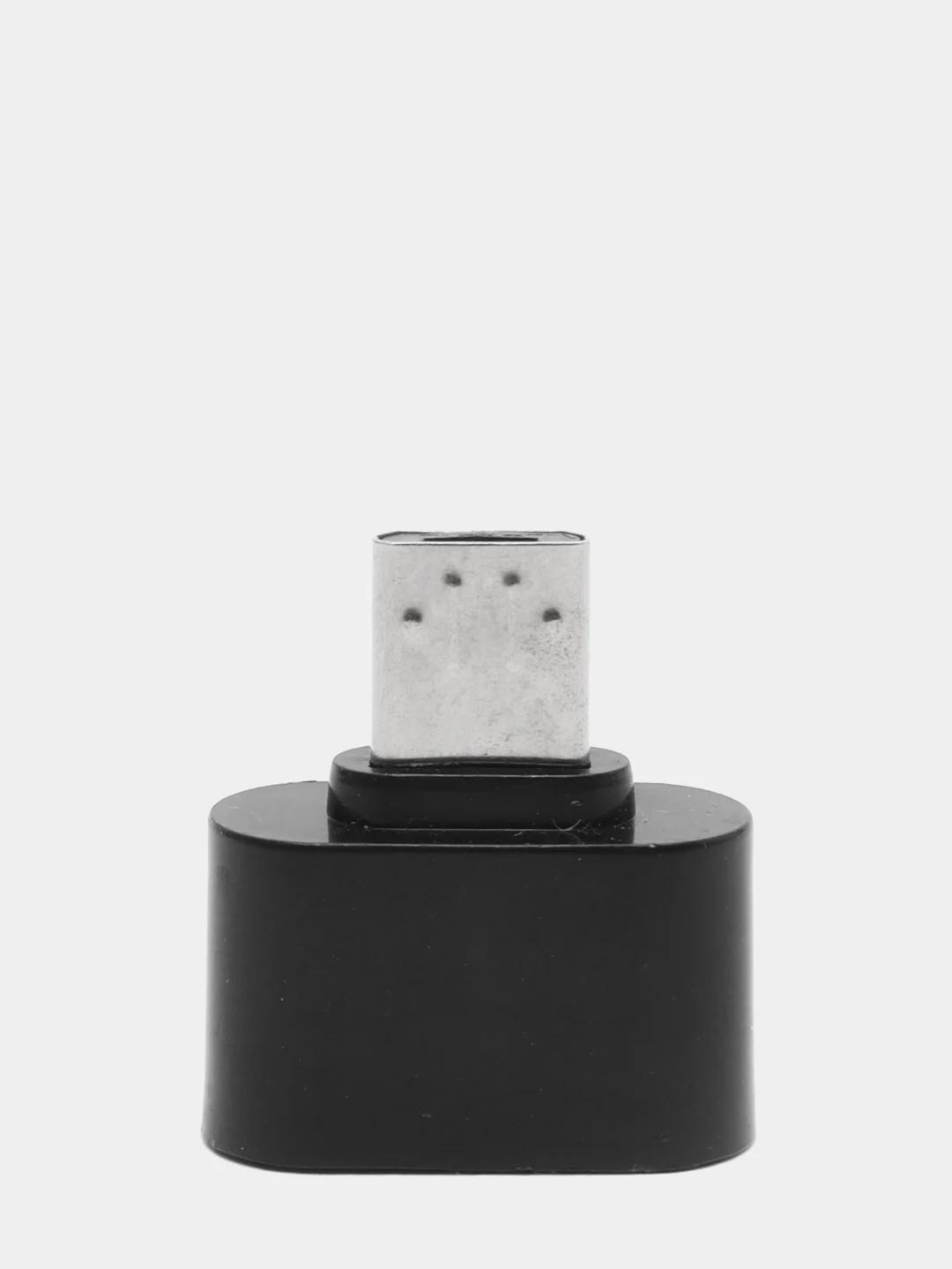 Белый переходник (адаптер) USB (мама) на Micro USB (папа)