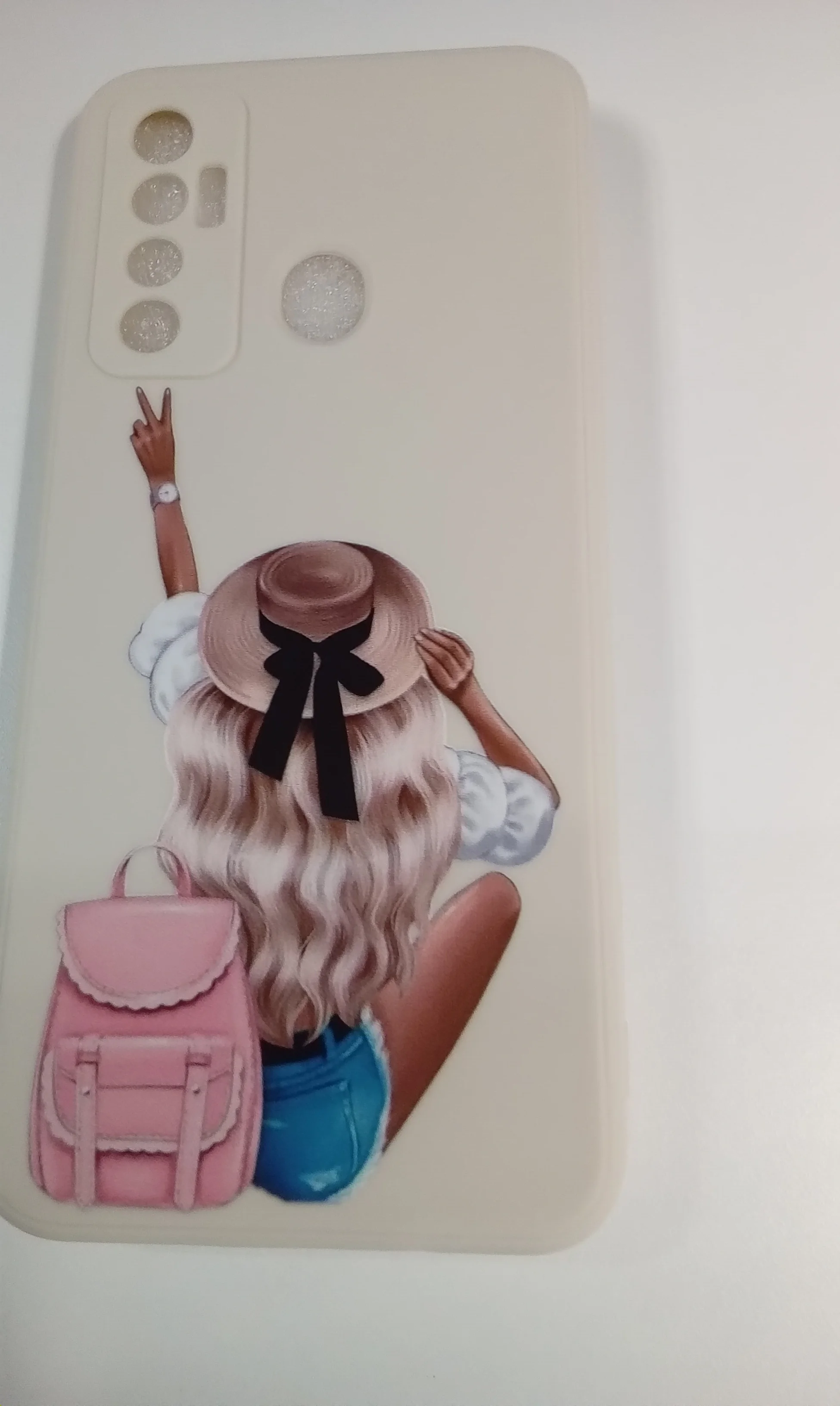 Бежевый чехол TECNO Camon 17P