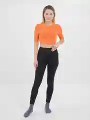 Черный лосины женские
