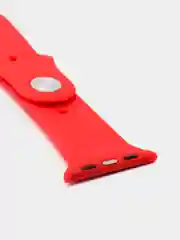 Коралловый силиконовый ремешок для смарт часов Apple Watch, силиконовый браслет