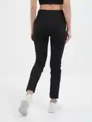 Черный легинсы женские Toples, кожаные, экокожа