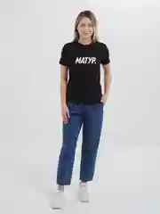 Футболка Seletstore с татарским принтом "Матур.", унисекс, хлопок, черная