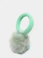 Белый детские резинки парные