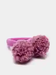 Бежевый меланж детские резинки парные