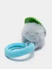 Багровый детские резинки парные