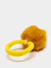 Алый детские резинки парные