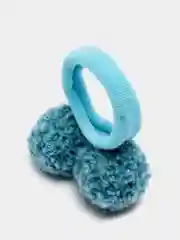 Бирюзовый детские резинки парные