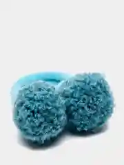 Бирюзовый детские резинки парные