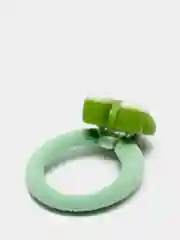 Алый детские резинки парные