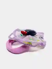 Бордовый детские резинки парные