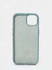 Зелёный хаки чехол Silicone Case для iPhone 13 с закрытым низом