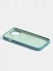 Зелёный хаки чехол Silicone Case для iPhone 13 с закрытым низом