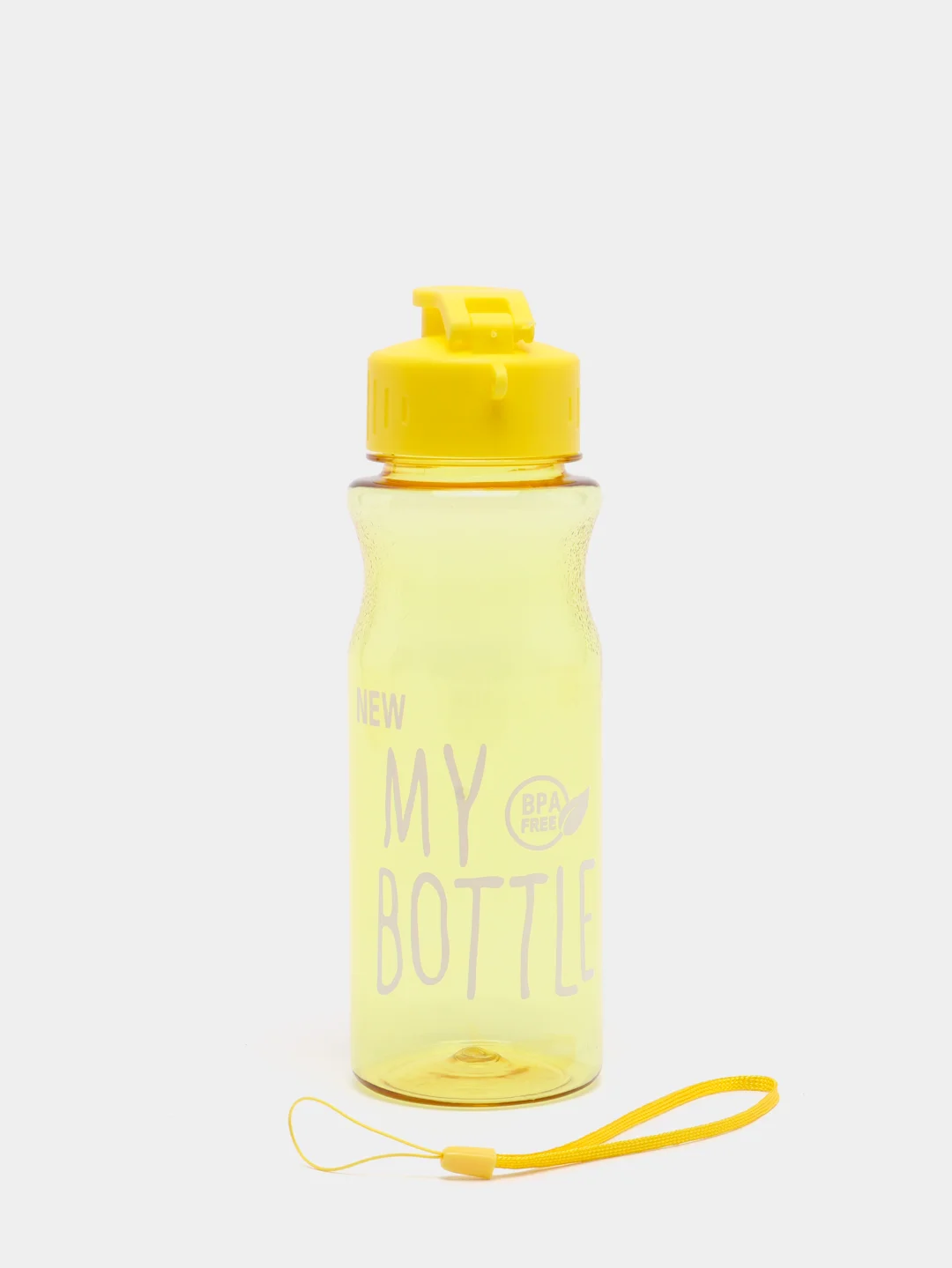 Желтый бутылка для воды "My bottle", 500 мл