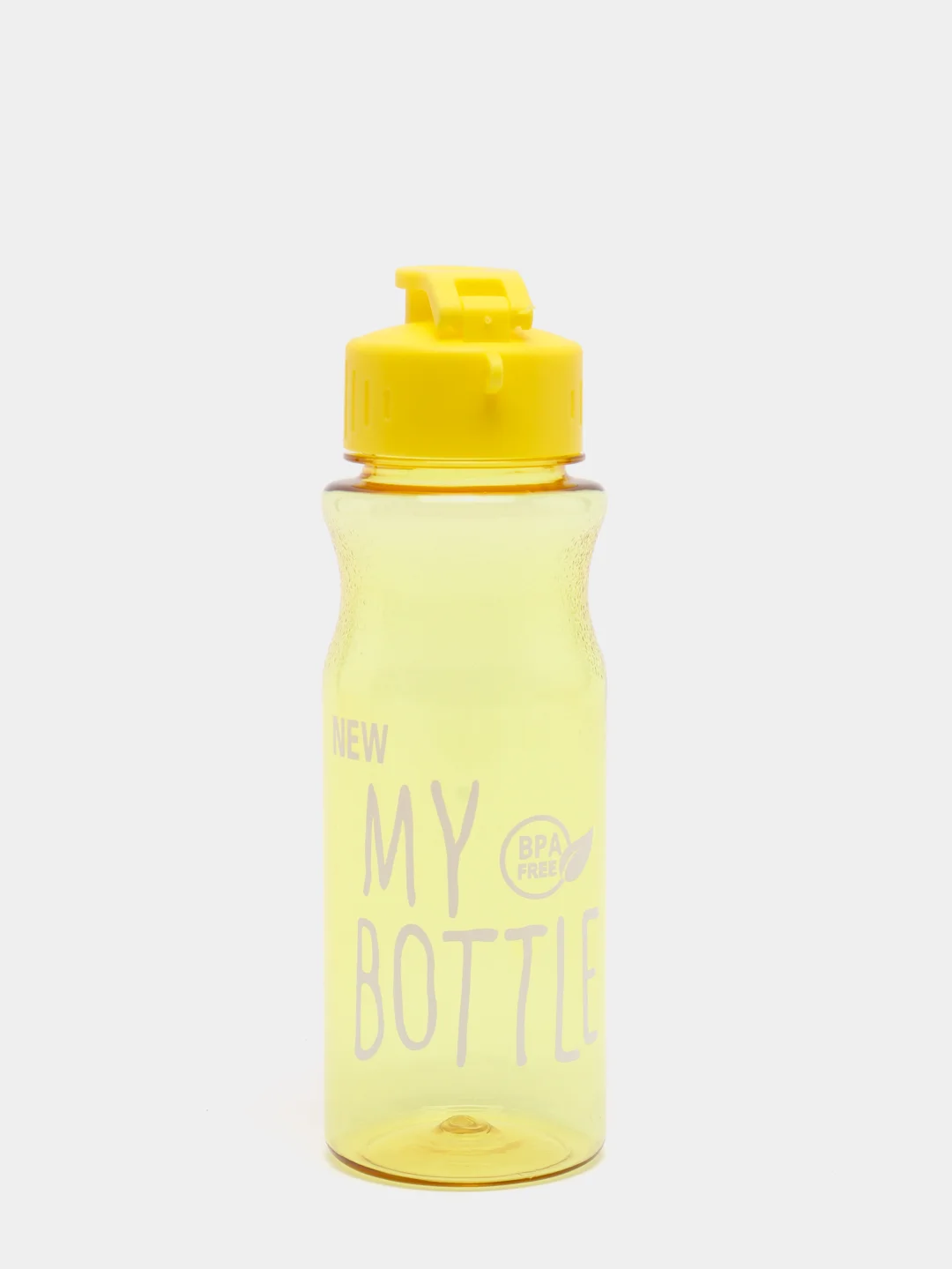 Желтый бутылка для воды "My bottle", 500 мл