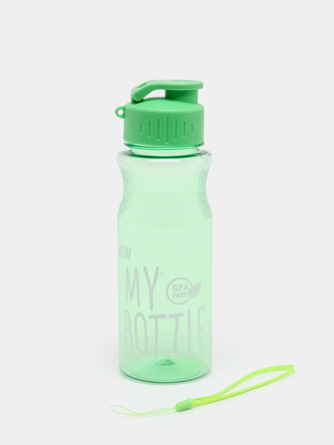 Лайм бутылка для воды "My bottle", 500 мл
