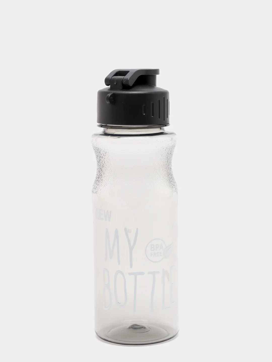 Черный бутылка для воды "My bottle", 500 мл