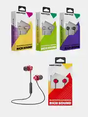 Bluetooth-наушники More Choice BG6, вакуумные, с шейным шнурком