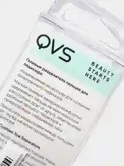 Qvs гелевые разделители пальцев для педикюра, 1 пара