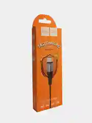 Кабель USB HOCO X38 для зарядки и передачи данных 1м, 2.4A/3А для Micro, Type-C, Lightning