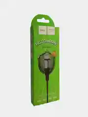 Кабель USB HOCO X38 для зарядки и передачи данных 1м, 2.4A/3А для Micro, Type-C, Lightning