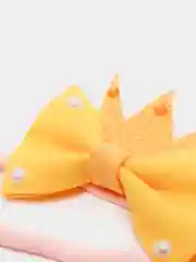 Желтый повязка на голову "Корона"