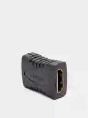 Черный адаптер переходник HDMI "мама-мама"