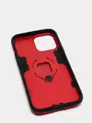 Красный чехол противоударный с кольцом-держателем на Apple iPhone 13 Pro Max (Айфон 13 Про Макс)