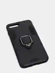 Черный чехол противоударный на Apple iPhone 7 Plus и iPhone 8 Plus (Айфон 7+ и Айфон 8+)