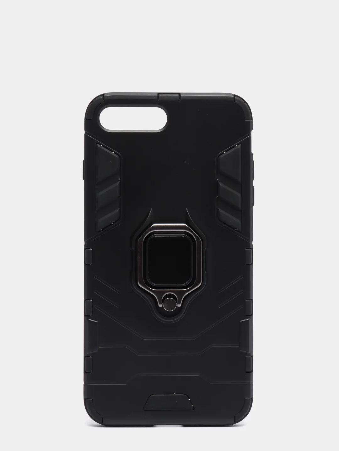 Черный чехол противоударный на Apple iPhone 7 Plus и iPhone 8 Plus (Айфон 7+ и Айфон 8+)