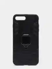 Черный чехол противоударный на Apple iPhone 7 Plus и iPhone 8 Plus (Айфон 7+ и Айфон 8+)