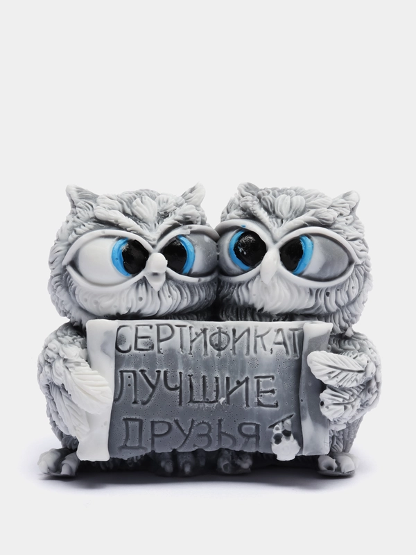 Мыло ручной работы "Лучшие друзья" для подарка девушке, подруге на Новый год