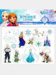 Магниты "Холодное сердце". Серия Магнитные истории (европодвес, 4х20шт) Дисней