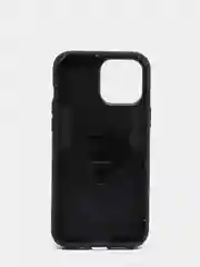 Черный чехол противоударный с кольцом-держателем на Apple iPhone 13 Pro Max (Айфон 13 Про Макс)