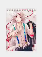 Блокнот по аниме "Tokyo ghoul" (Токийский гуль) с обложкой из плотного картона