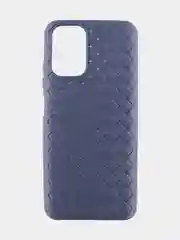 Синий чехол для Xiaomi Redmi Note 10, плетение