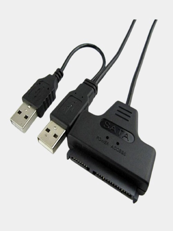 Переходник USB  SATA (7+15, для 2,5 HDD)