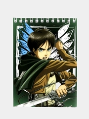 Блокнот по аниме "Attack on titan" (Атака титанов)