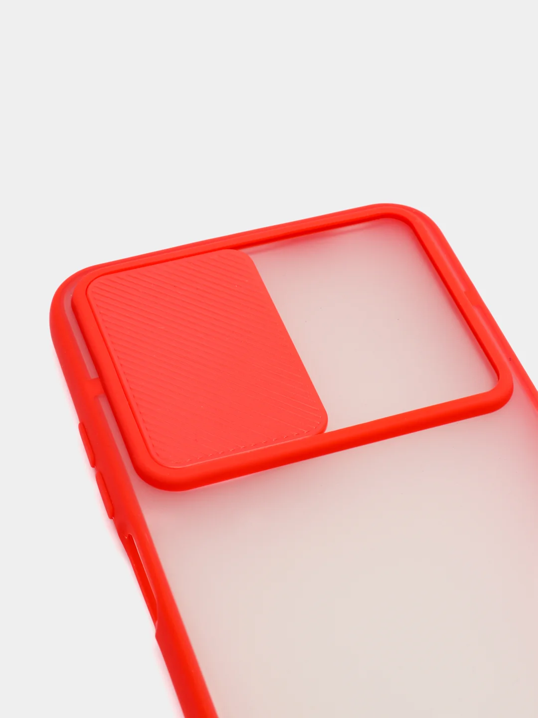 Красный чехол Xiaomi Redmi 10 c защитой камеры