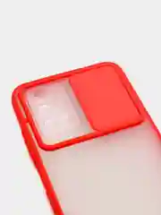Красный чехол Xiaomi Redmi 10 c защитой камеры