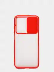 Красный чехол Xiaomi Redmi 10 c защитой камеры