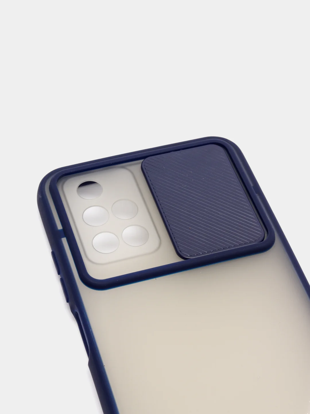 Синий чехол Xiaomi Redmi 10 c защитой камеры