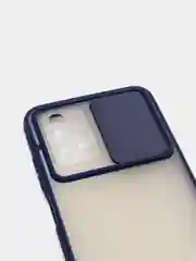 Синий чехол Xiaomi Redmi 10 c защитой камеры
