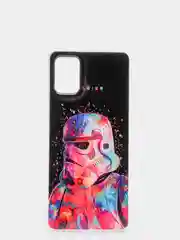Тёмно-бордовый чехол-накладка Samsung A51