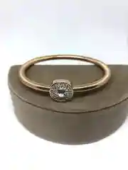 Браслет круглый с декоративным фрагментом, 20 см