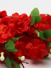 Красный искуственные цветы Сакура, декор для дома