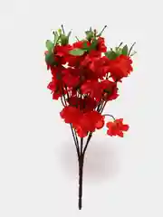 Красный искуственные цветы Сакура, декор для дома