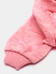 Коралловый толстовка в крапинку для животных