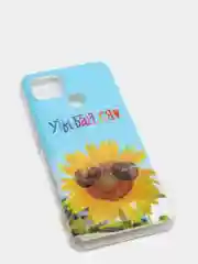 Светло-синий чехол REALME C21