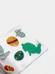 Белый пасхальный подарочный пакет / 50 штук / Светлой Пасхи / Пасха